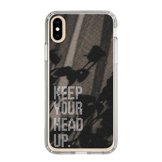 Slim Protection Case［ Original - Dot Overlay - KEEP YOUR HEAD UP/B ］