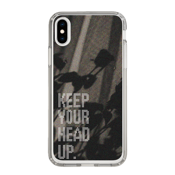 Slim Protection Case［ Original - Dot Overlay - KEEP YOUR HEAD UP/B ］
