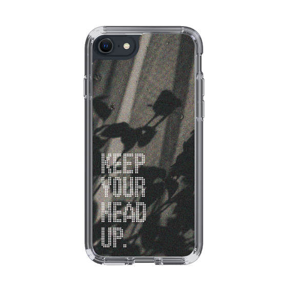 Slim Protection Case［ オリジナル - ドットオーバーレイ - KEEP YOUR HEAD UP/B ］