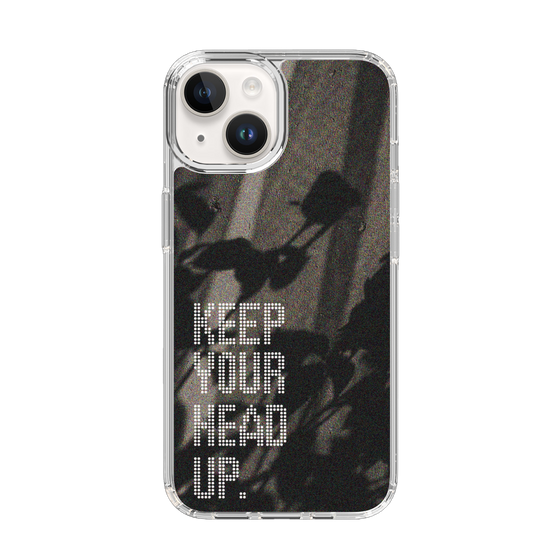 Slim Protection Case［ Original - Dot Overlay - KEEP YOUR HEAD UP/B ］