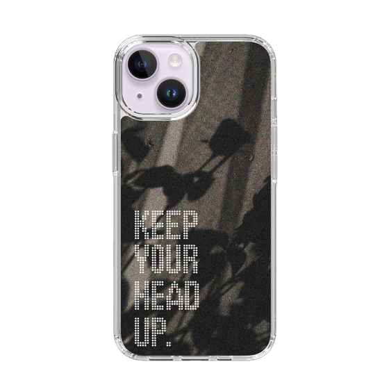 Slim Protection Case［ Original - Dot Overlay - KEEP YOUR HEAD UP/B ］