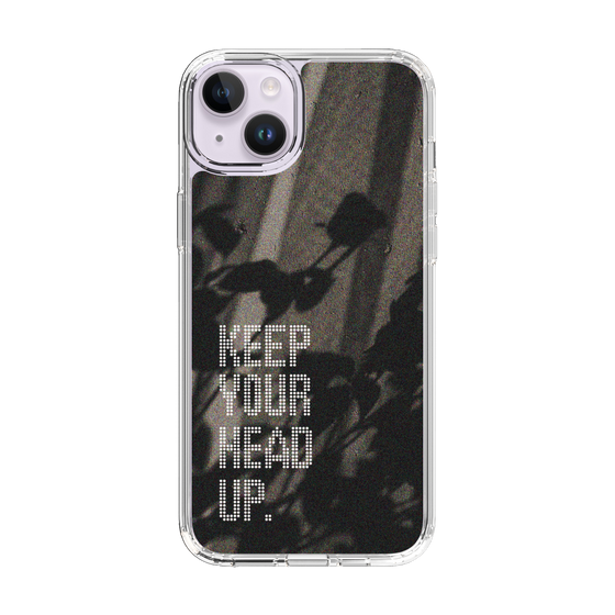 Slim Protection Case［ Original - Dot Overlay - KEEP YOUR HEAD UP/B ］