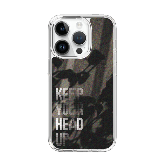 Slim Protection Case［ Original - Dot Overlay - KEEP YOUR HEAD UP/B ］