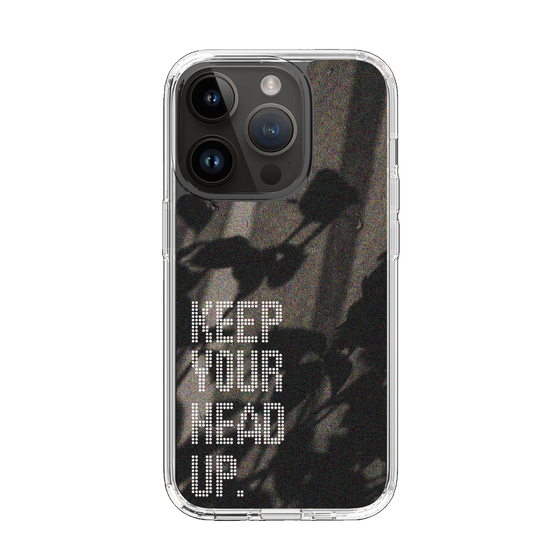 Slim Protection Case［ Original - Dot Overlay - KEEP YOUR HEAD UP/B ］