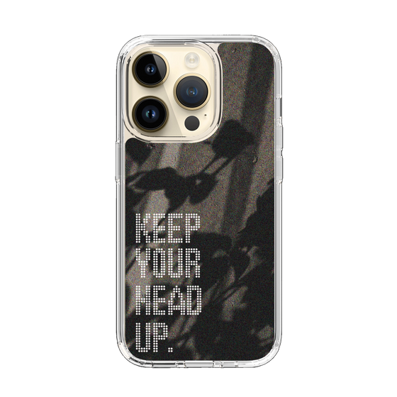 Slim Protection Case［ Original - Dot Overlay - KEEP YOUR HEAD UP/B ］