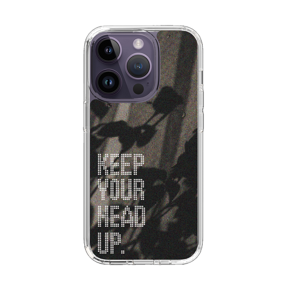 Slim Protection Case［ Original - Dot Overlay - KEEP YOUR HEAD UP/B ］