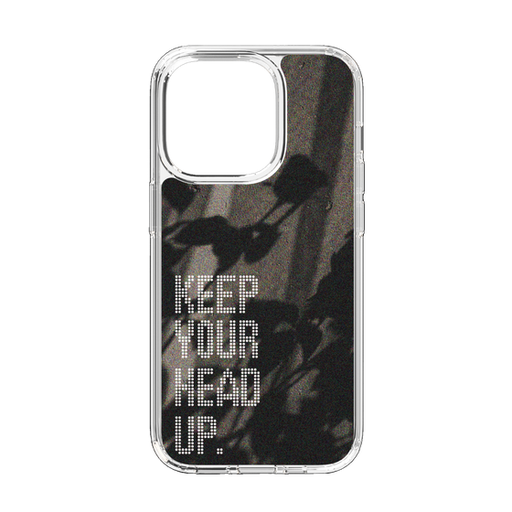 Slim Protection Case［ Original - Dot Overlay - KEEP YOUR HEAD UP/B ］