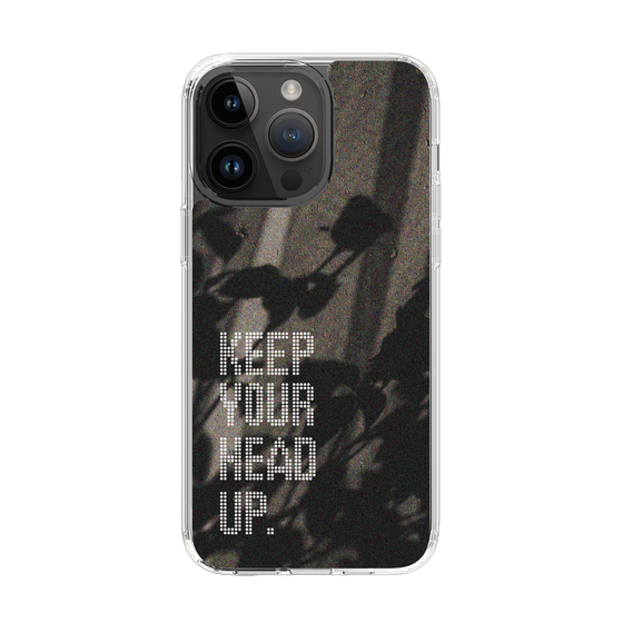 Slim Protection Case［ Original - Dot Overlay - KEEP YOUR HEAD UP/B ］