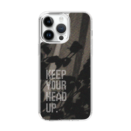 Slim Protection Case［ Original - Dot Overlay - KEEP YOUR HEAD UP/B ］
