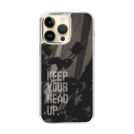 Slim Protection Case［ Original - Dot Overlay - KEEP YOUR HEAD UP/B ］