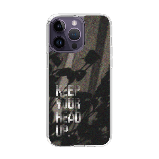 Slim Protection Case［ Original - Dot Overlay - KEEP YOUR HEAD UP/B ］
