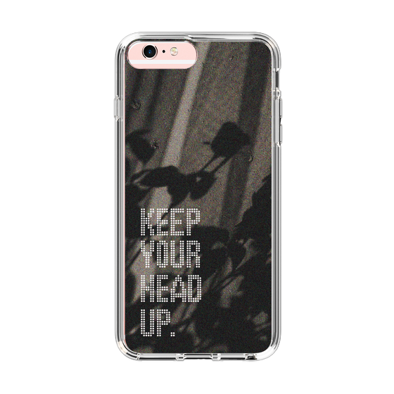 Slim Protection Case［ Original - Dot Overlay - KEEP YOUR HEAD UP/B ］