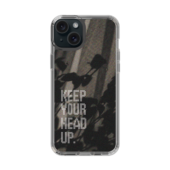 Slim Protection Case［ Original - Dot Overlay - KEEP YOUR HEAD UP/B ］
