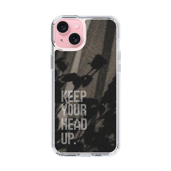 Slim Protection Case［ Original - Dot Overlay - KEEP YOUR HEAD UP/B ］