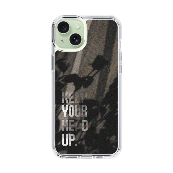 Slim Protection Case［ Original - Dot Overlay - KEEP YOUR HEAD UP/B ］