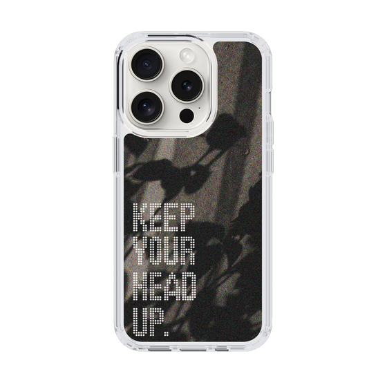 Slim Protection Case［ Original - Dot Overlay - KEEP YOUR HEAD UP/B ］