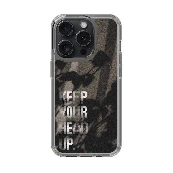 Slim Protection Case［ Original - Dot Overlay - KEEP YOUR HEAD UP/B ］