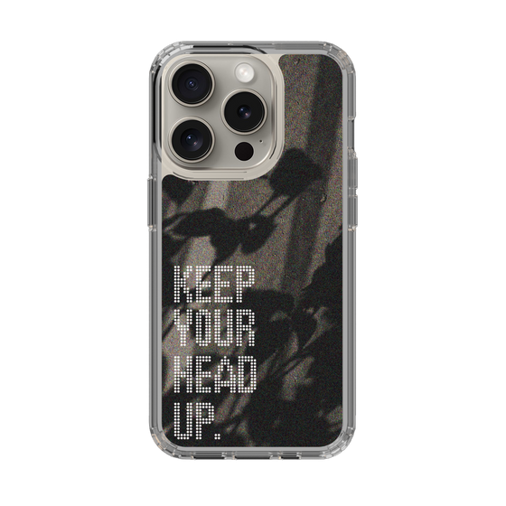 Slim Protection Case［ Original - Dot Overlay - KEEP YOUR HEAD UP/B ］