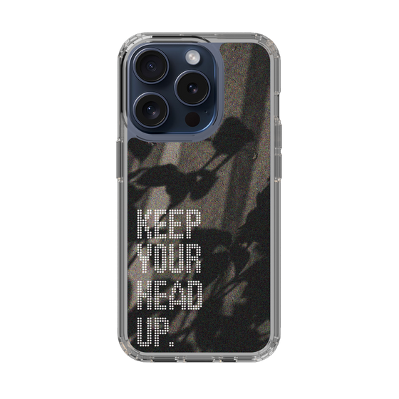 Slim Protection Case［ Original - Dot Overlay - KEEP YOUR HEAD UP/B ］