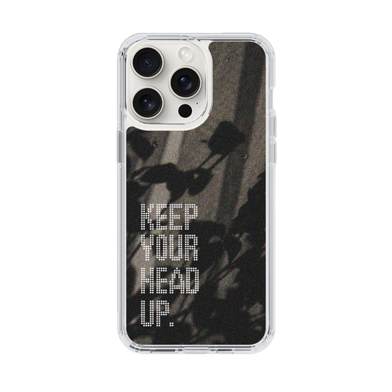 Slim Protection Case［ Original - Dot Overlay - KEEP YOUR HEAD UP/B ］