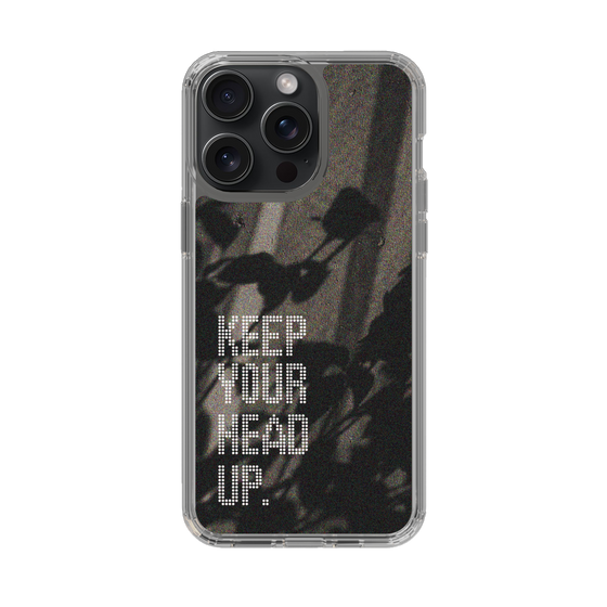 Slim Protection Case［ Original - Dot Overlay - KEEP YOUR HEAD UP/B ］