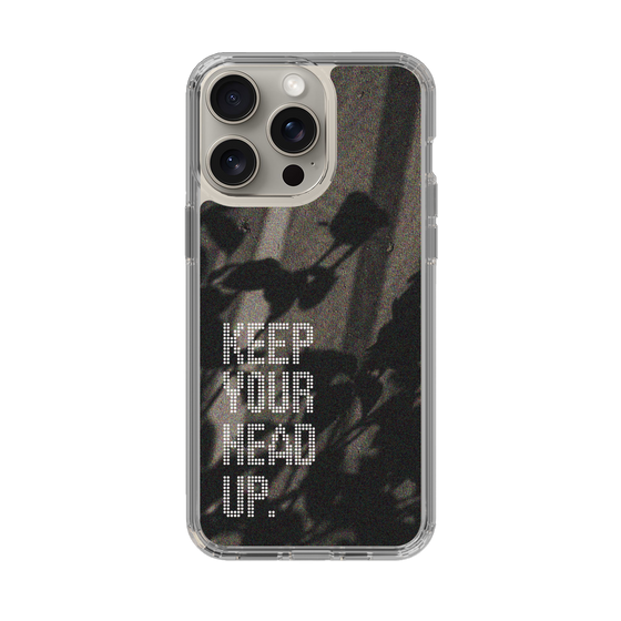 Slim Protection Case［ Original - Dot Overlay - KEEP YOUR HEAD UP/B ］