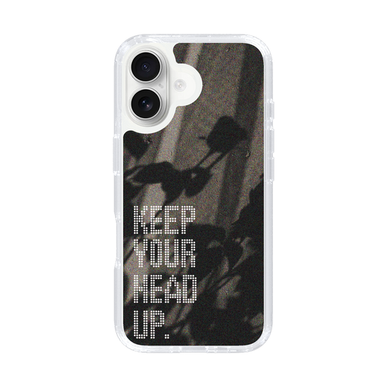 Slim Protection Case［ Original - Dot Overlay - KEEP YOUR HEAD UP/B ］