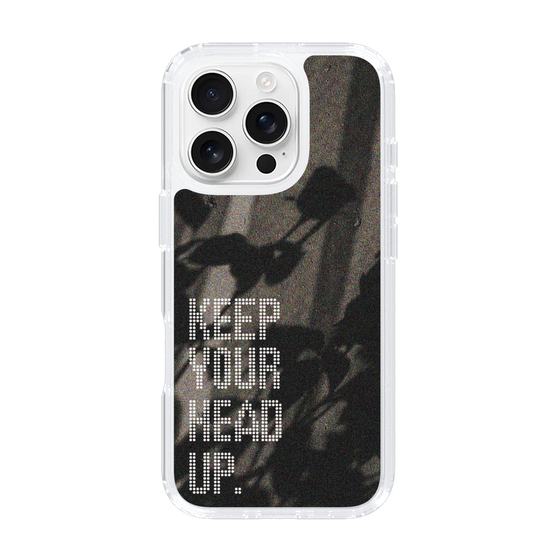 Slim Protection Case［ Original - Dot Overlay - KEEP YOUR HEAD UP/B ］