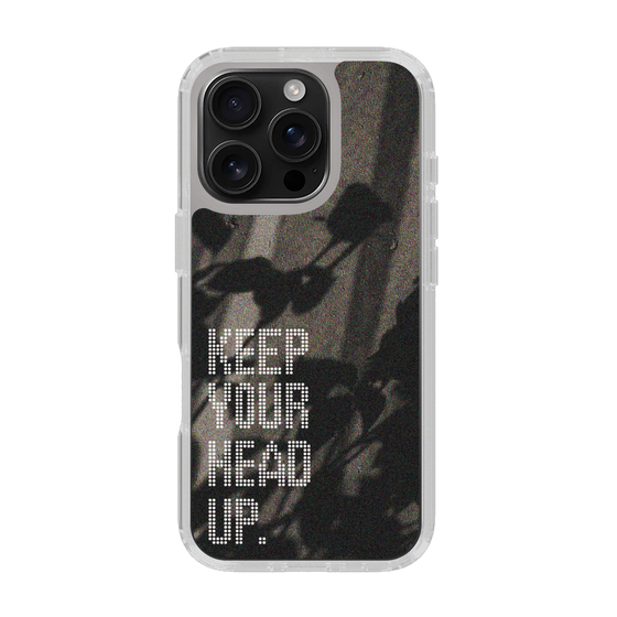 Slim Protection Case［ Original - Dot Overlay - KEEP YOUR HEAD UP/B ］