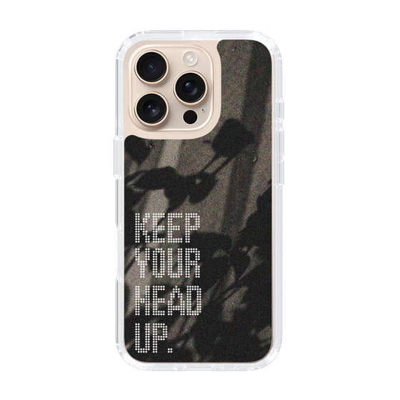 Slim Protection Case［ Original - Dot Overlay - KEEP YOUR HEAD UP/B ］