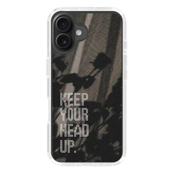 Slim Protection Case［ Original - Dot Overlay - KEEP YOUR HEAD UP/B ］