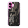 Slim Protection Case［ Original - Dot Overlay - KEEP YOUR HEAD UP/B ］