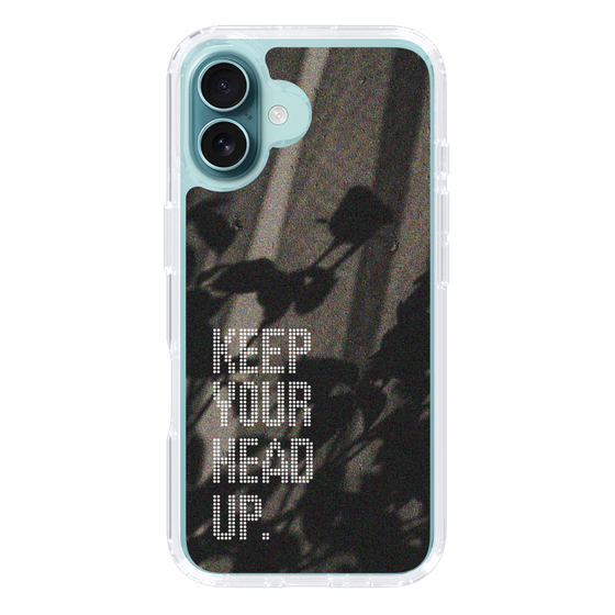 Slim Protection Case［ Original - Dot Overlay - KEEP YOUR HEAD UP/B ］
