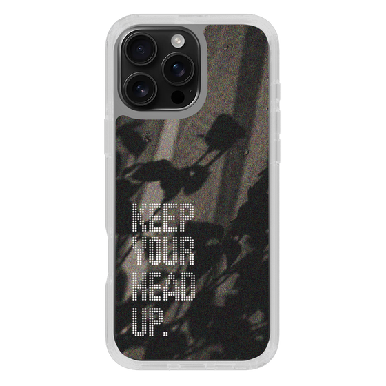 Slim Protection Case［ Original - Dot Overlay - KEEP YOUR HEAD UP/B ］
