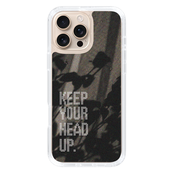 Slim Protection Case［ Original - Dot Overlay - KEEP YOUR HEAD UP/B ］
