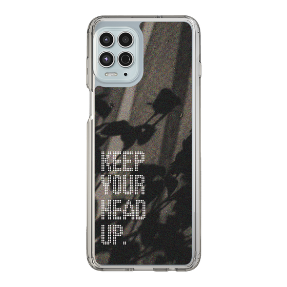 Slim Protection Case［ Original - Dot Overlay - KEEP YOUR HEAD UP/B ］