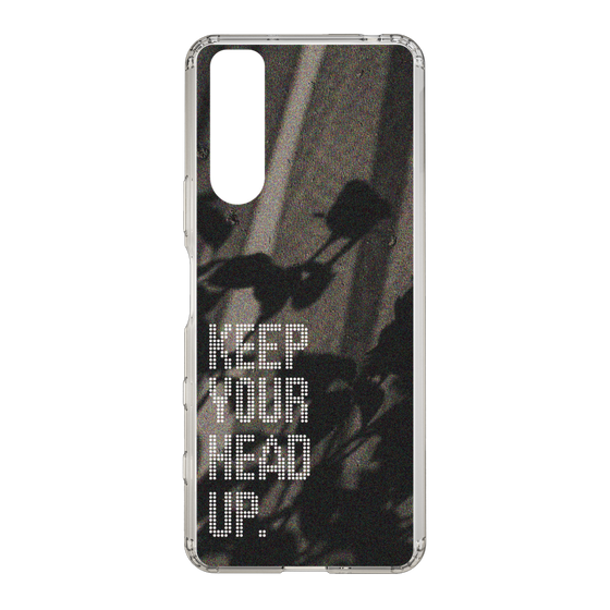 Slim Protection Case［ Original - Dot Overlay - KEEP YOUR HEAD UP/B ］