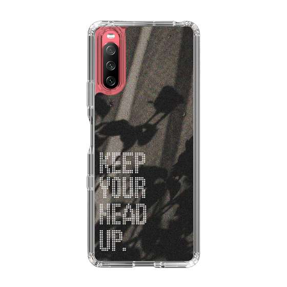 Slim Protection Case［ Original - Dot Overlay - KEEP YOUR HEAD UP/B ］