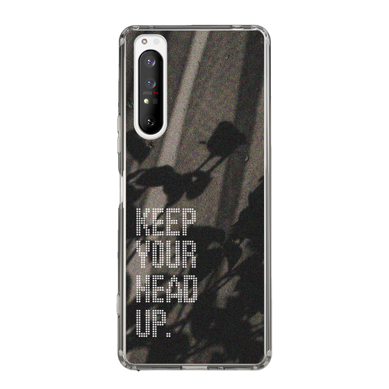 Slim Protection Case［ Original - Dot Overlay - KEEP YOUR HEAD UP/B ］