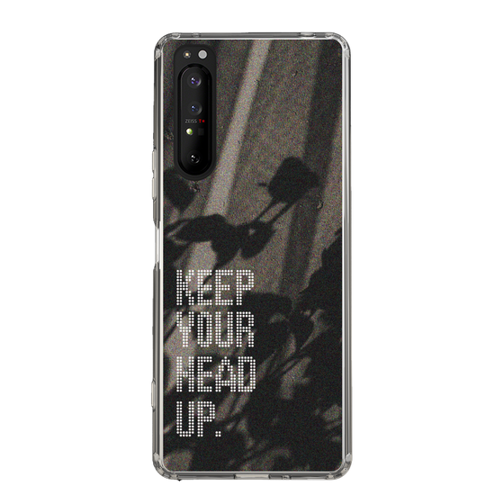Slim Protection Case［ Original - Dot Overlay - KEEP YOUR HEAD UP/B ］