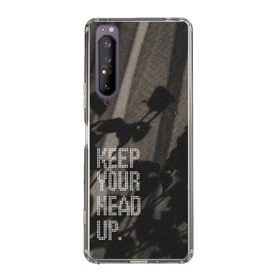 Slim Protection Case［ Original - Dot Overlay - KEEP YOUR HEAD UP/B ］