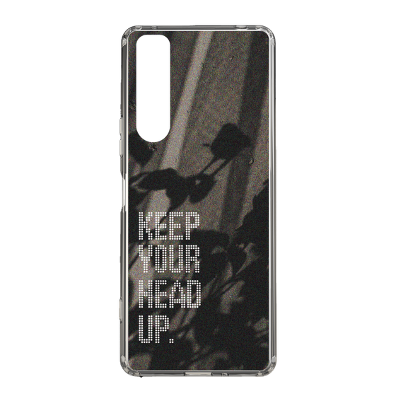 Slim Protection Case［ Original - Dot Overlay - KEEP YOUR HEAD UP/B ］