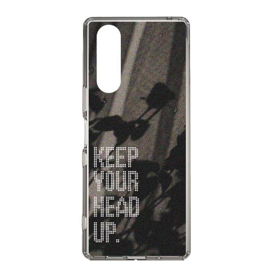 Slim Protection Case［ Original - Dot Overlay - KEEP YOUR HEAD UP/B ］