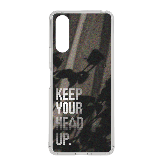 Slim Protection Case［ Original - Dot Overlay - KEEP YOUR HEAD UP/B ］