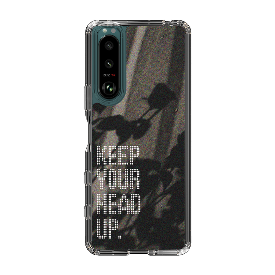 Slim Protection Case［ Original - Dot Overlay - KEEP YOUR HEAD UP/B ］