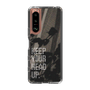 Slim Protection Case［ Original - Dot Overlay - KEEP YOUR HEAD UP/B ］