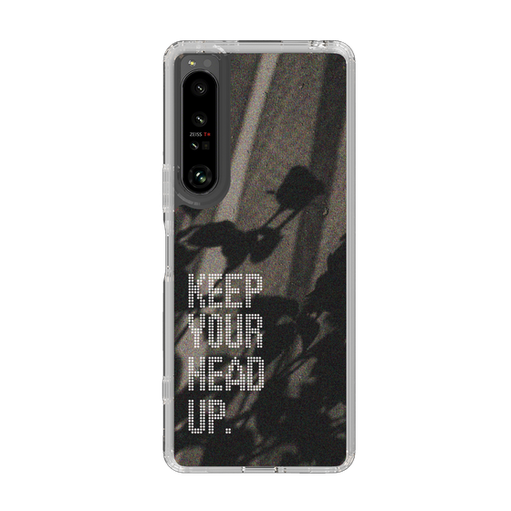 Slim Protection Case［ Original - Dot Overlay - KEEP YOUR HEAD UP/B ］