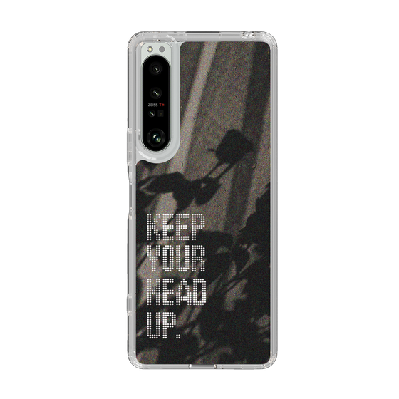 Slim Protection Case［ Original - Dot Overlay - KEEP YOUR HEAD UP/B ］