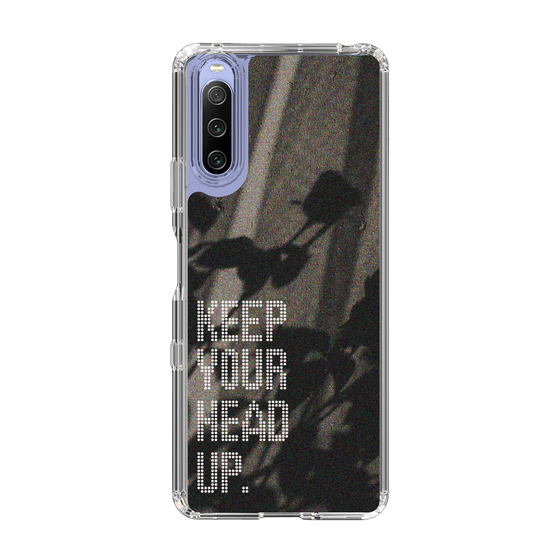 Slim Protection Case［ Original - Dot Overlay - KEEP YOUR HEAD UP/B ］
