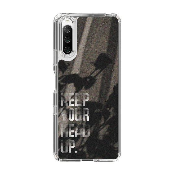 Slim Protection Case［ Original - Dot Overlay - KEEP YOUR HEAD UP/B ］